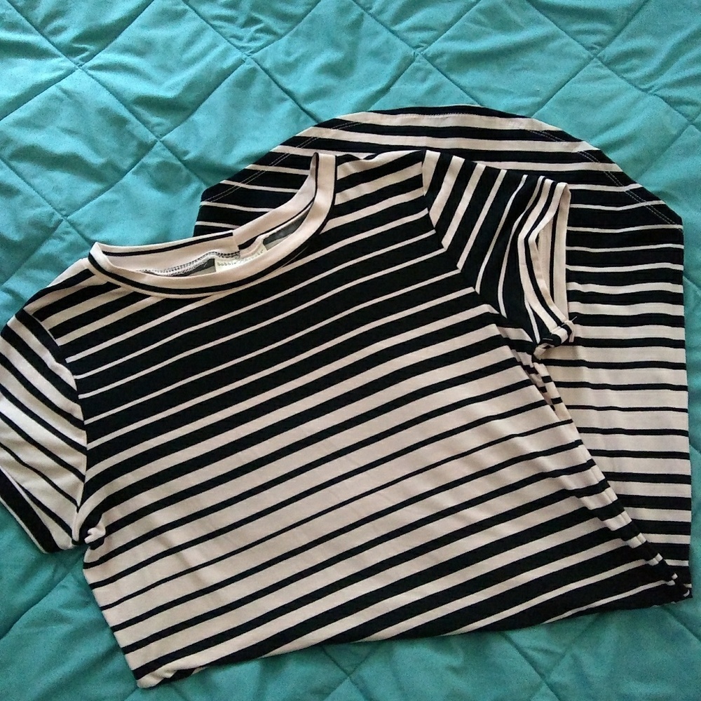 Stripped T-Shirt Dress